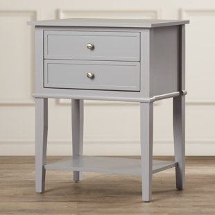 29 inch tall side store table with drawers